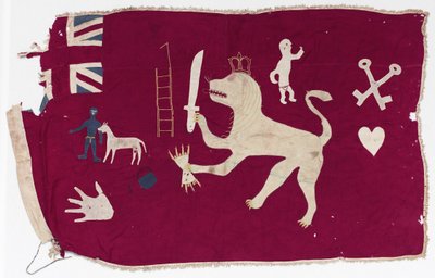 Bandera Asafo de Fante people